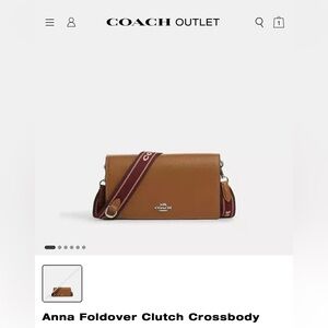 Anna Foldover Clutch Crossbody